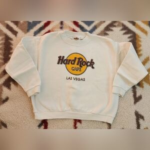 Hard Rock Cafe Las Vegas Vintage Kids Sweatshirt Sz. Small
